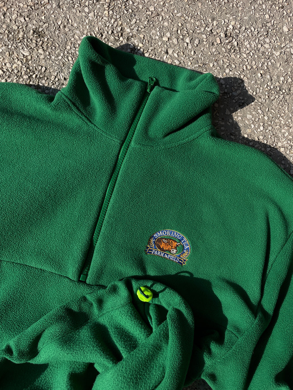 Farm & Field — Embroidered Half-Zip Fleece